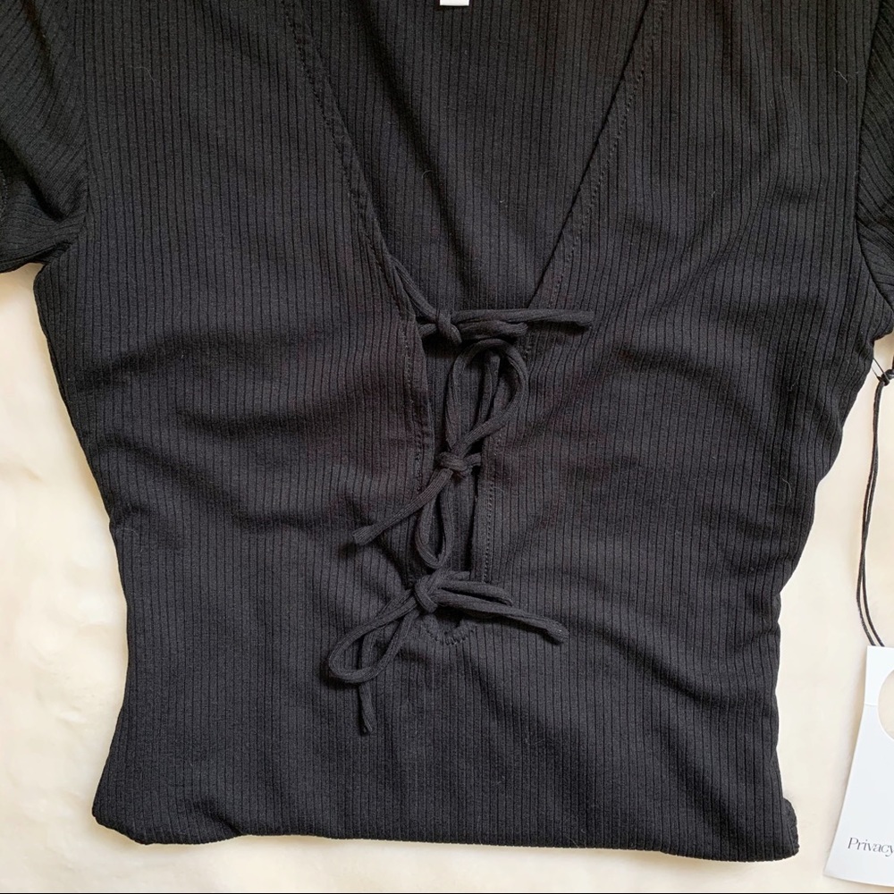 Privacy Please Xenia Bodysuit Black Size XS NWT - Picture 15 of 16